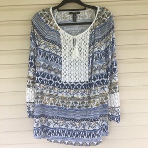 Style & Company Peasant Top